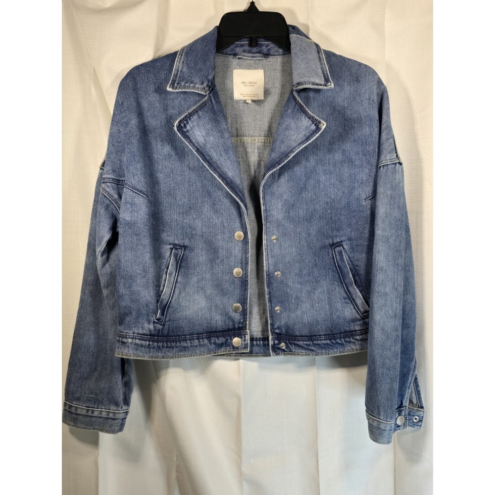 Zara- Chic Statement Denim Jacket - image 4